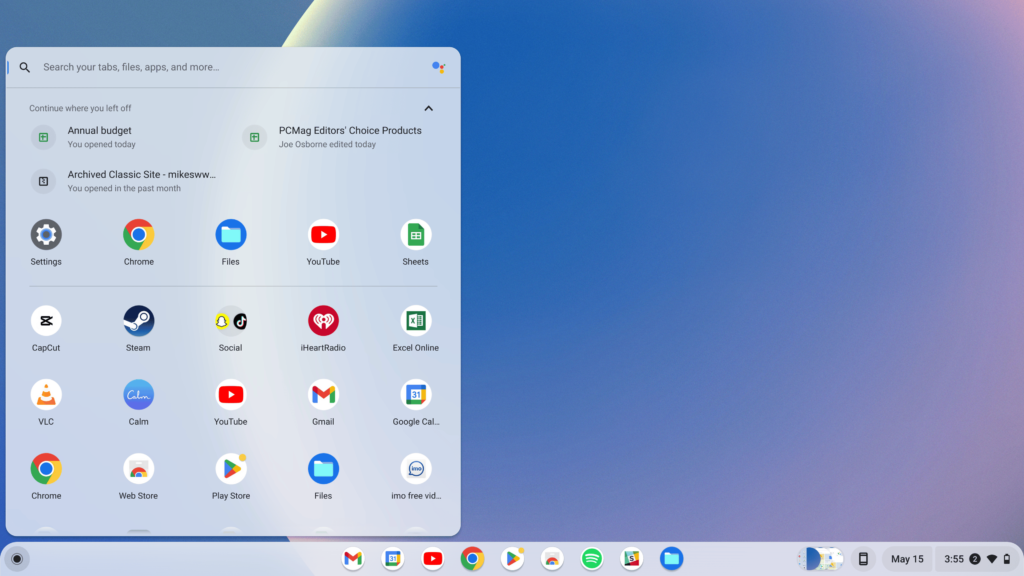 sistem operasi komputer chrome os