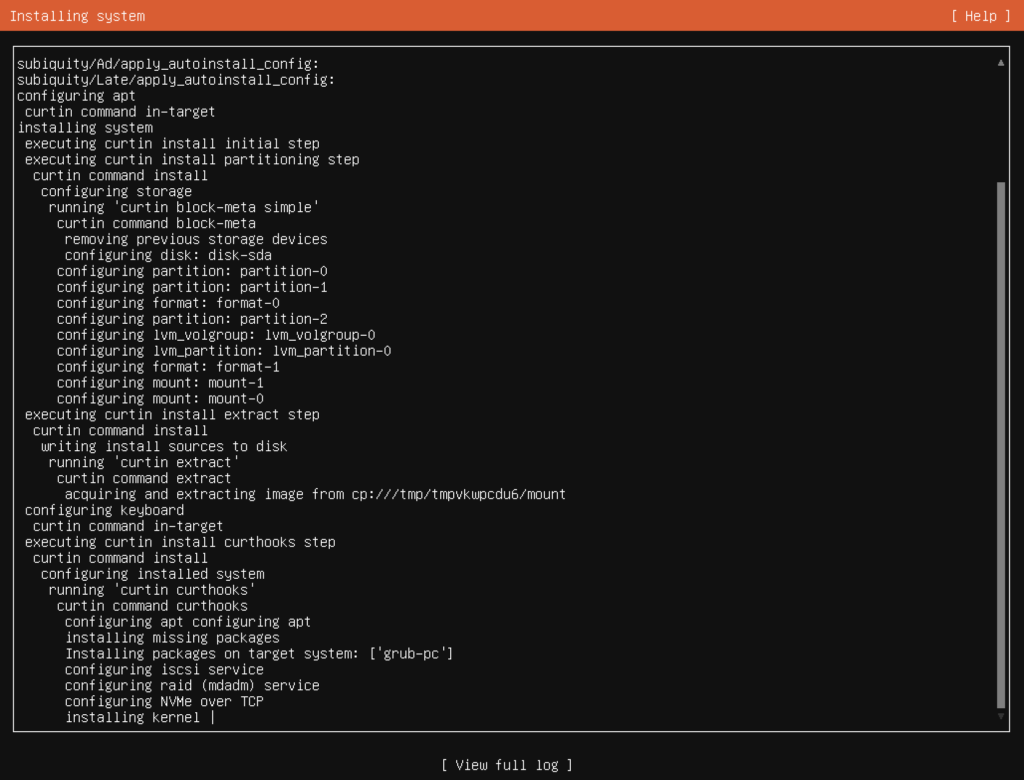 proses instalasi ubuntu