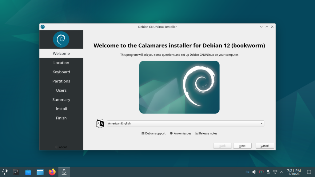 Distro linux debian